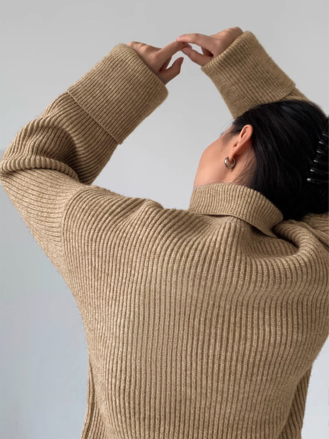 Iliana Oversized Turtleneck Sweater