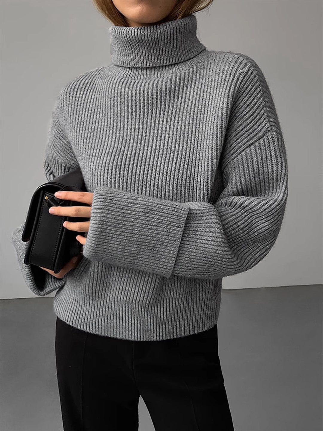 Iliana Oversized Turtleneck Sweater