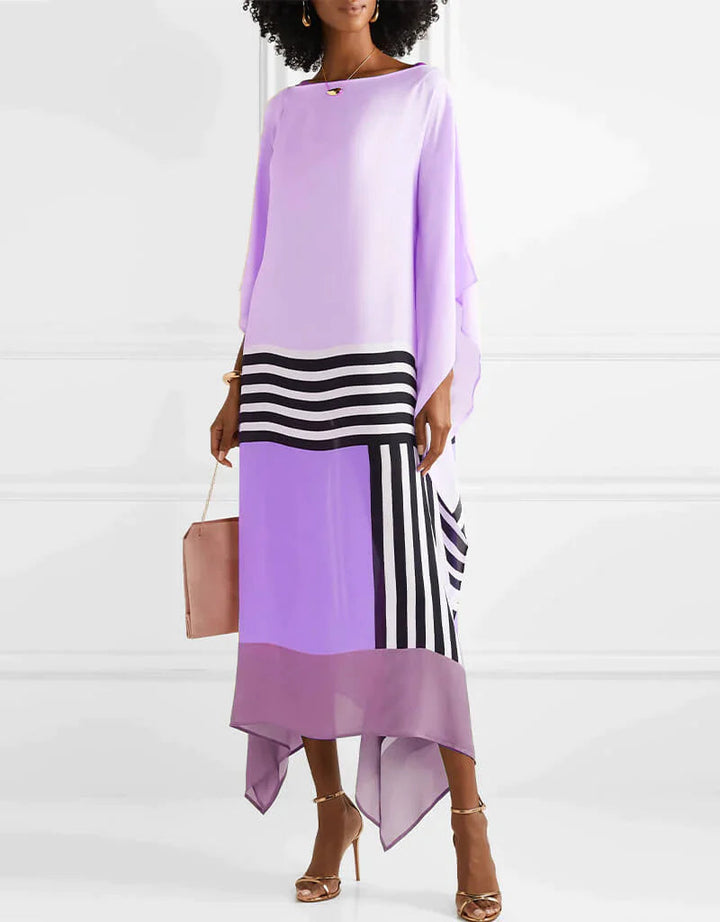 Guinevere Draped Kaftan Maxi Dress