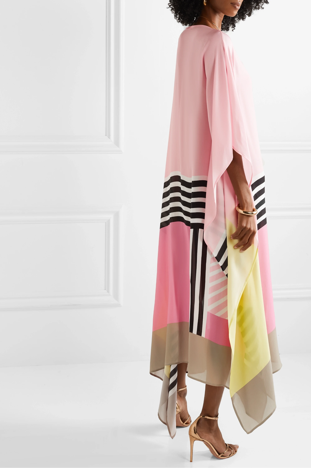 Guinevere Draped Kaftan Maxi Dress