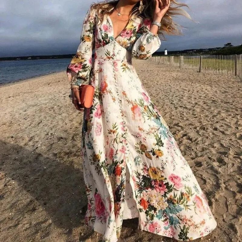 Evelisse Floral Maxi Dress