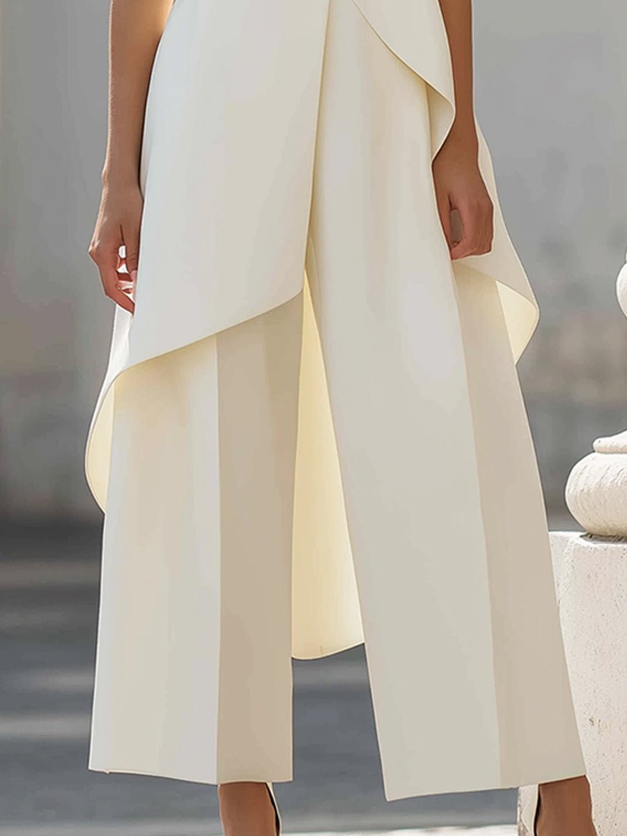 Larissa Asymmetric Tunic Wide Leg Set