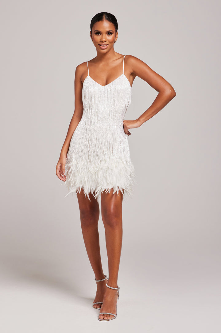 Laurel Fringe Mini Dress