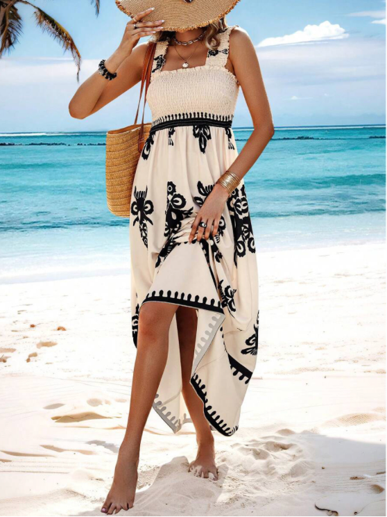 Nicolette Printed Resort Maxi Dress