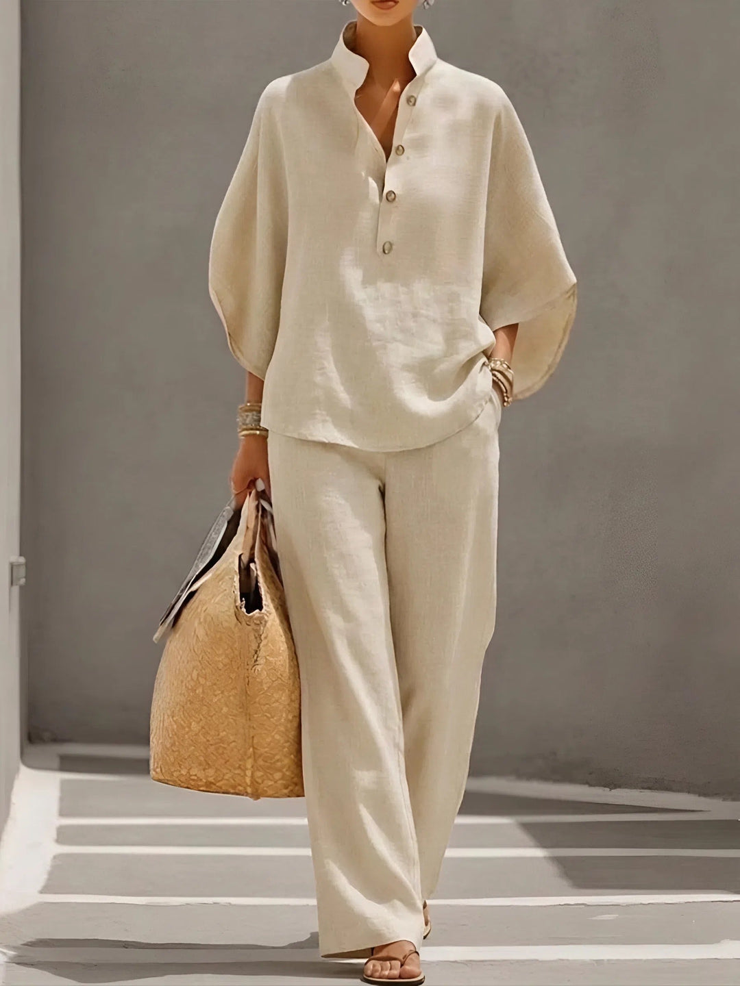 Lunea Relaxed Linen Set