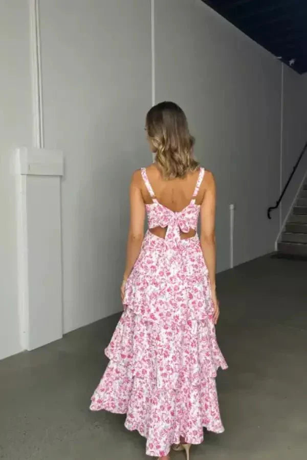 Rosabelle Floral Tiered Maxi Dress