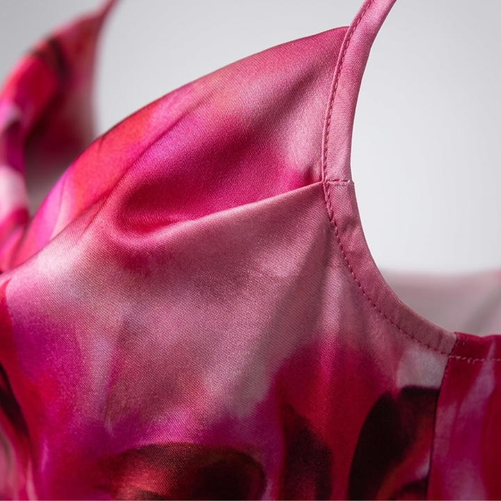 Serenella Satin Slip Maxi Dress