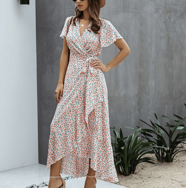 Martina Wrap Midi Dress