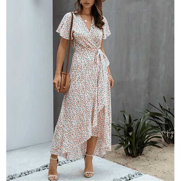 Martina Wrap Midi Dress