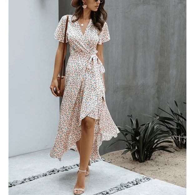Martina Wrap Midi Dress