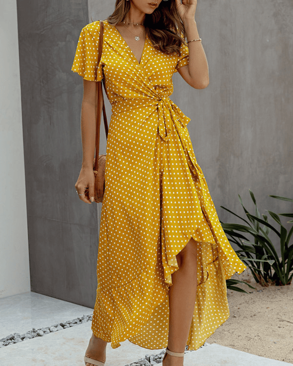 Martina Wrap Midi Dress