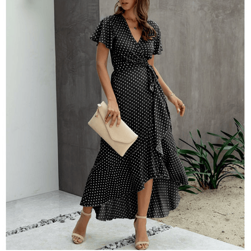 Martina Wrap Midi Dress
