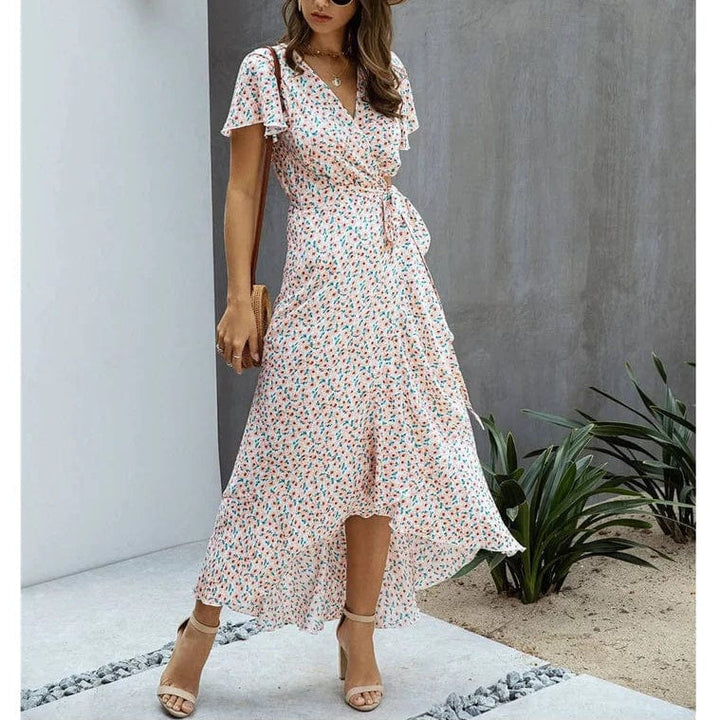 Martina Wrap Midi Dress