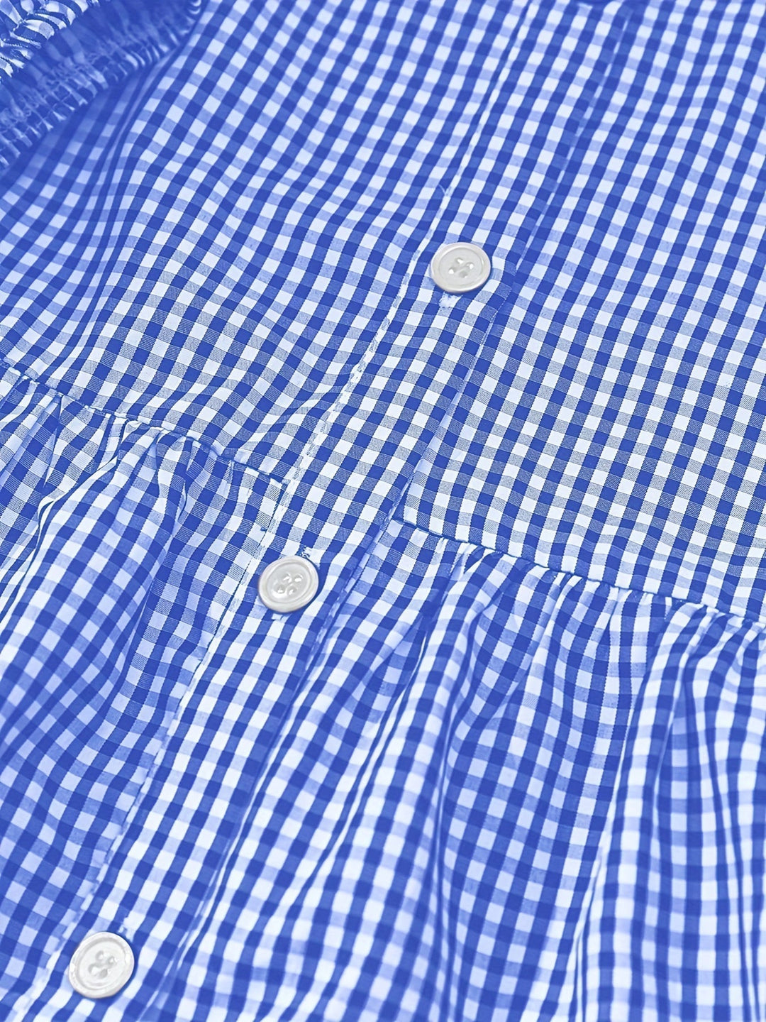 Lorelai Gingham Tiered Mini Dress