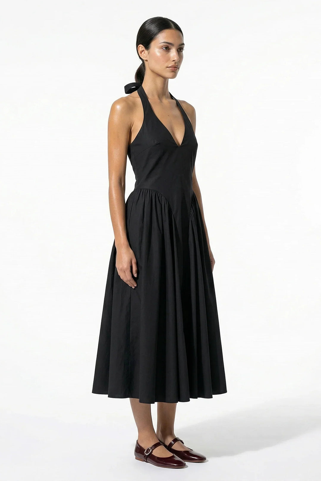 Petra Halter Midi Dress