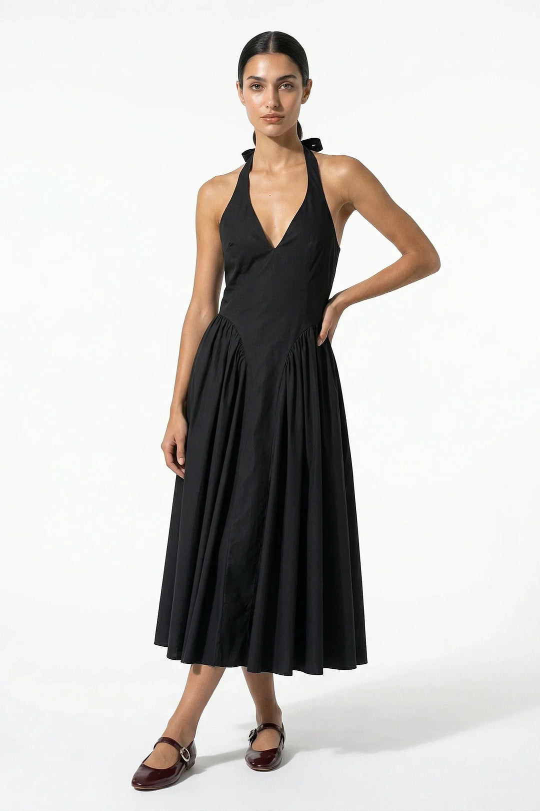 Petra Halter Midi Dress