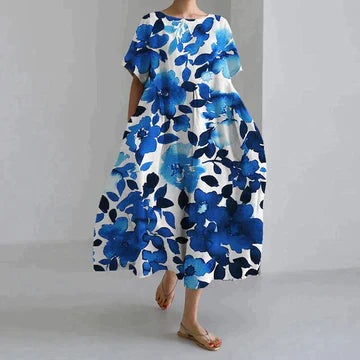 Sasha Abstract Midi Dress