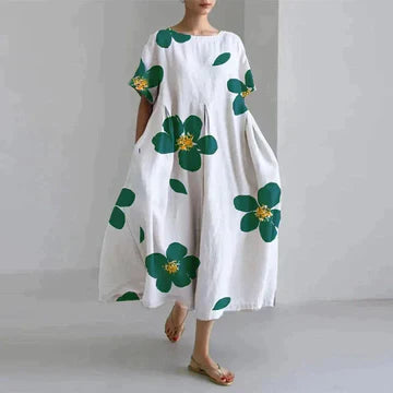 Sasha Abstract Midi Dress