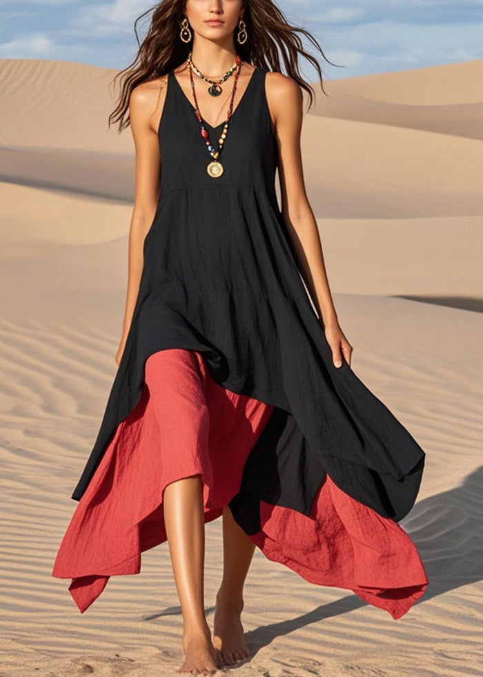 Solenne Layered Maxi Dress