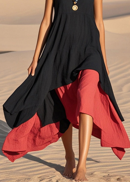 Solenne Layered Maxi Dress