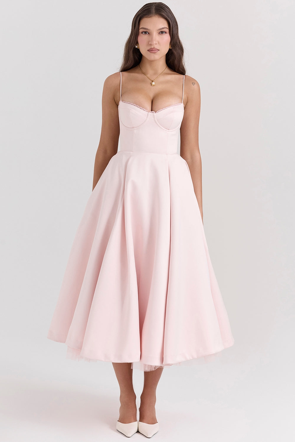 Zola Corset Midi Dress