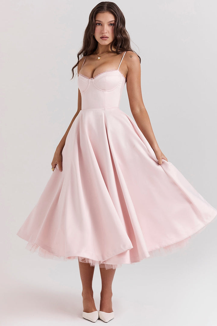 Zola Corset Midi Dress