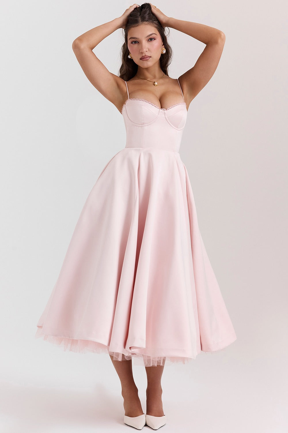 Zola Corset Midi Dress