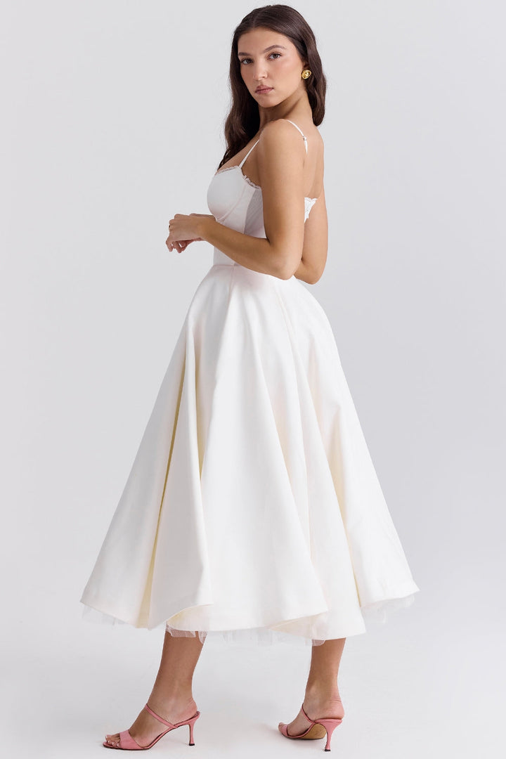 Zola Corset Midi Dress