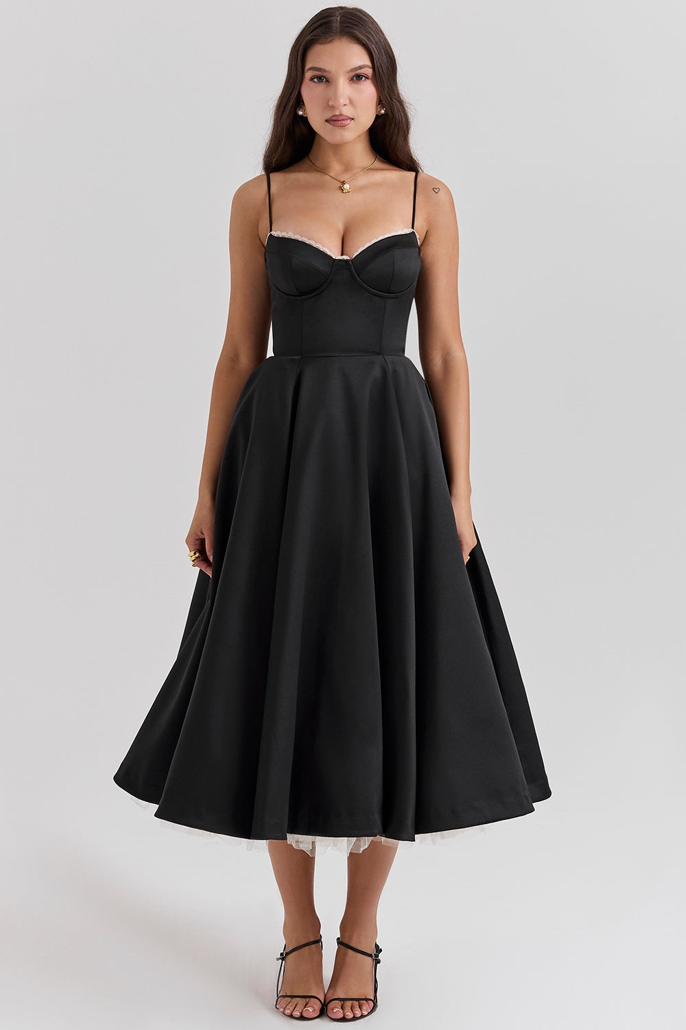 Zola Corset Midi Dress