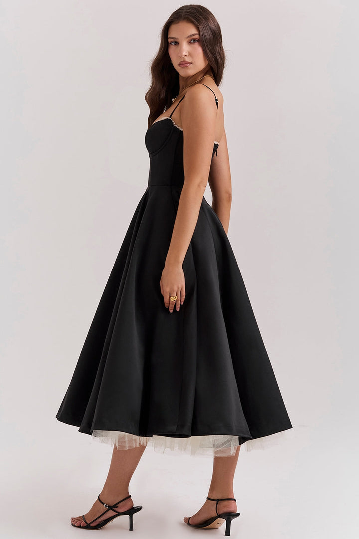 Zola Corset Midi Dress