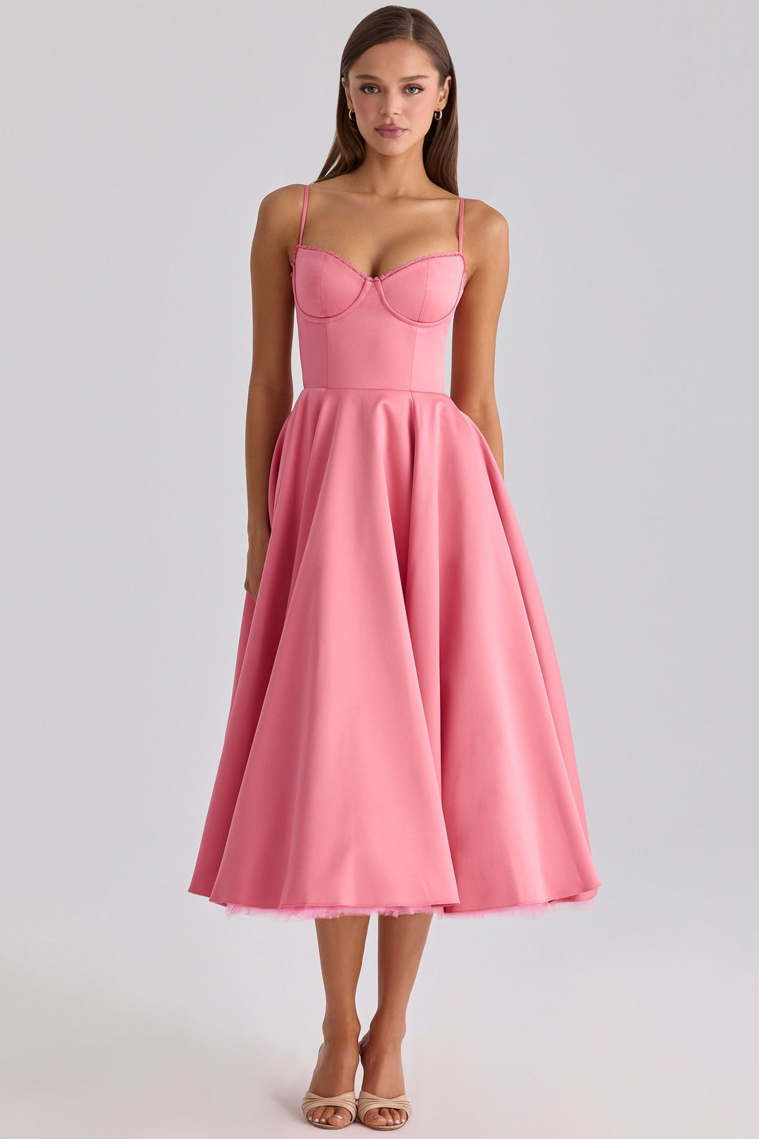 Zola Corset Midi Dress