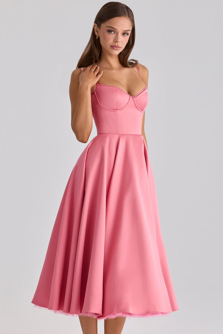 Zola Corset Midi Dress