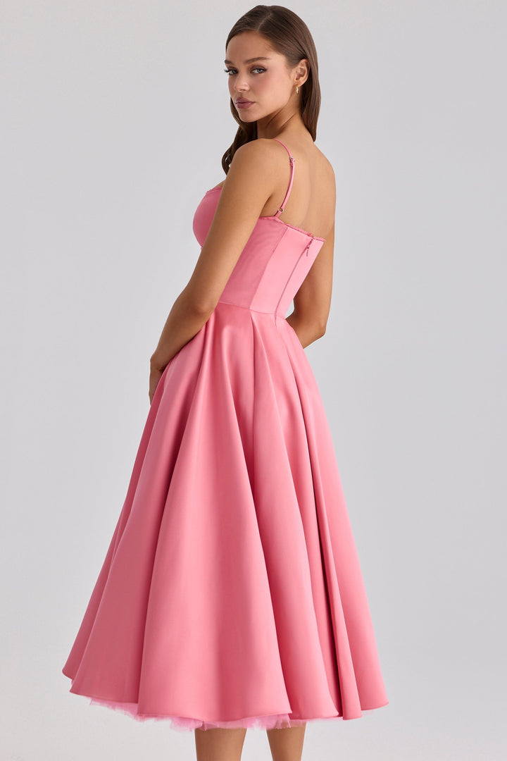 Zola Corset Midi Dress