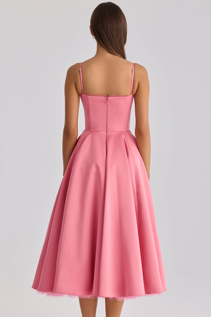 Zola Corset Midi Dress