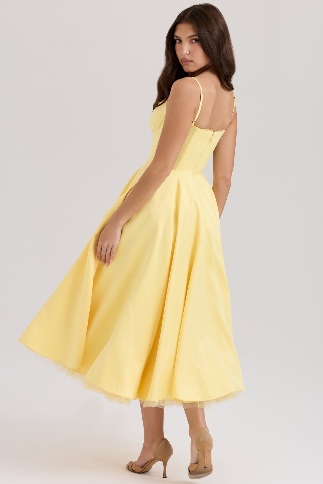 Zola Corset Midi Dress