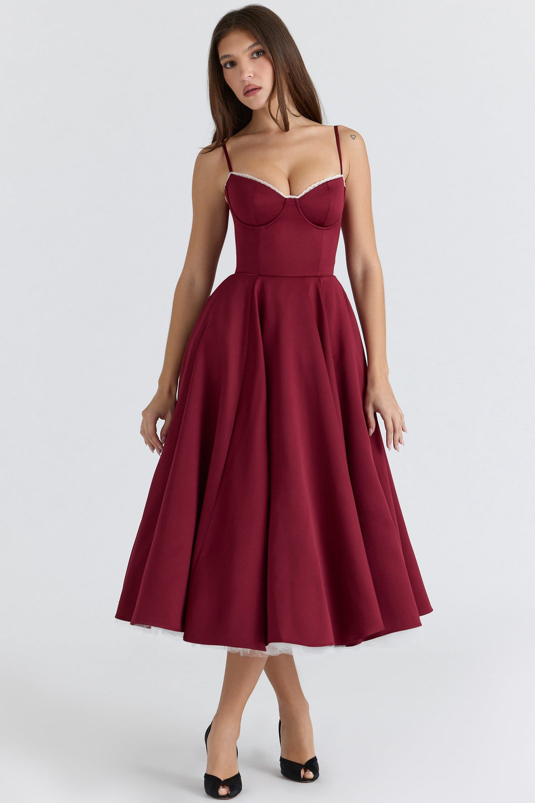 Zola Corset Midi Dress