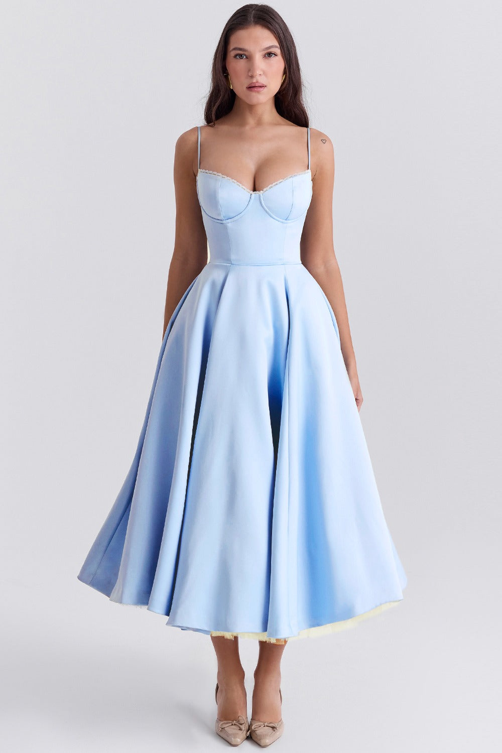 Zola Corset Midi Dress