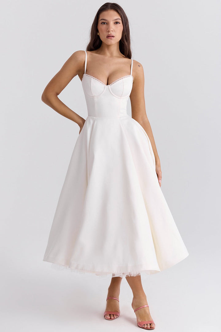 Zola Corset Midi Dress
