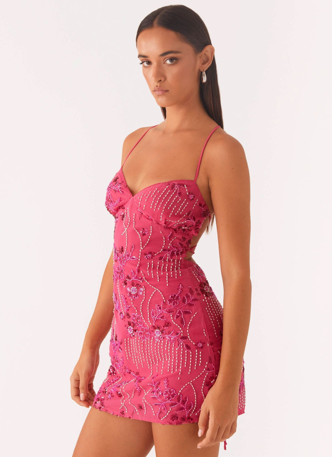 Heidi Embellished Mini Dress