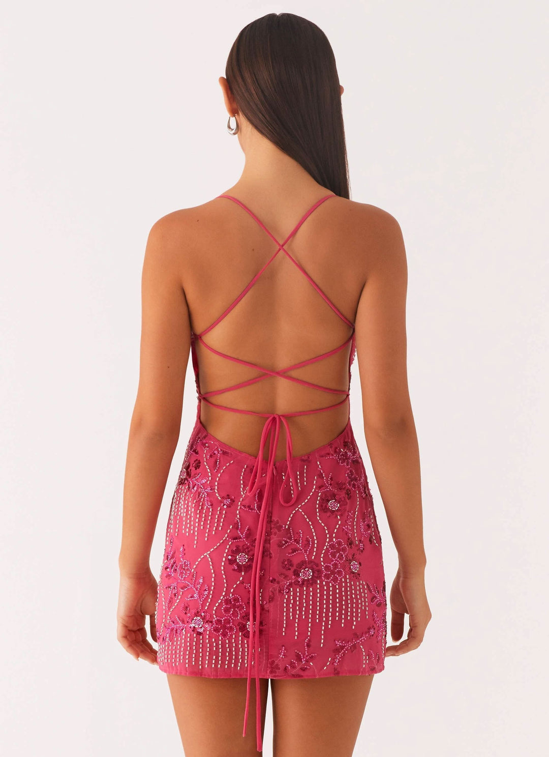 Heidi Embellished Mini Dress