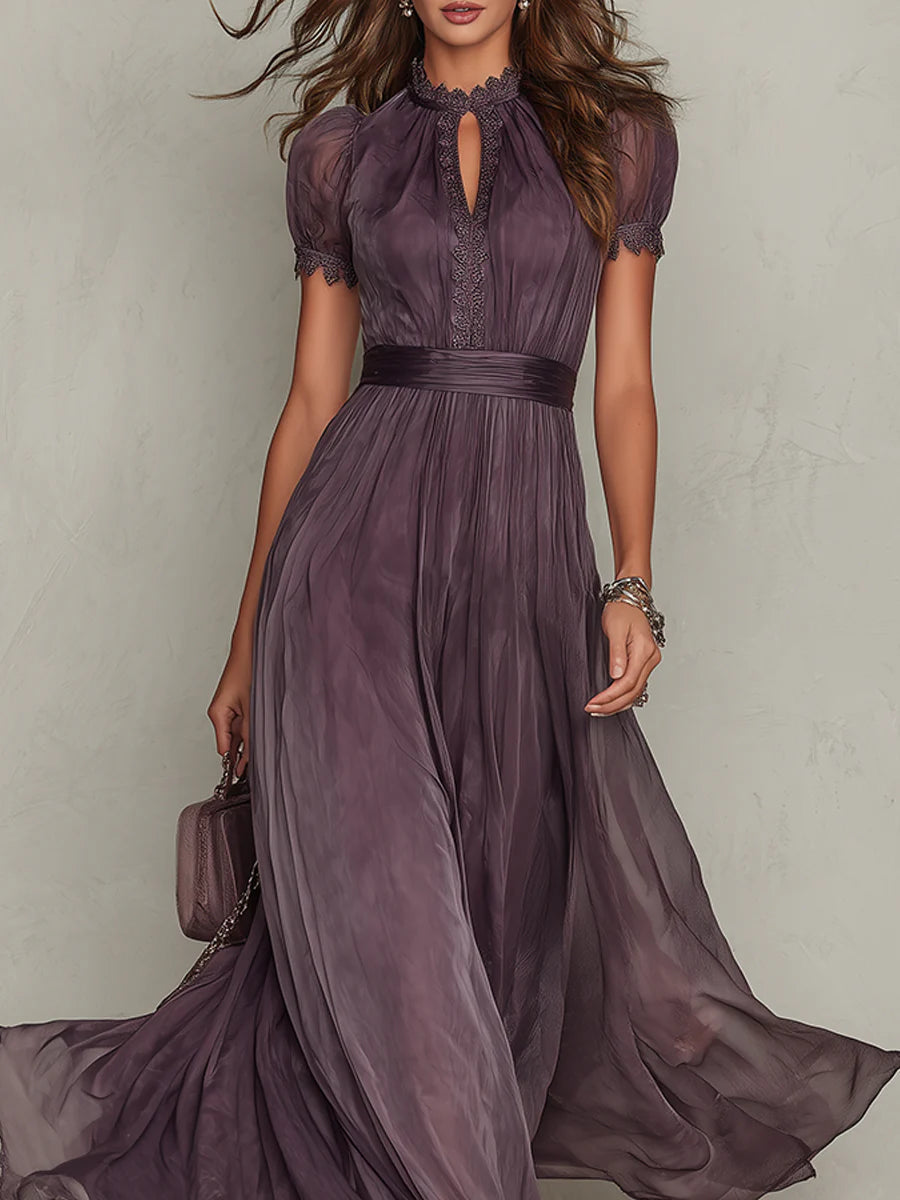 Jocelyn Pleated Maxi Dress