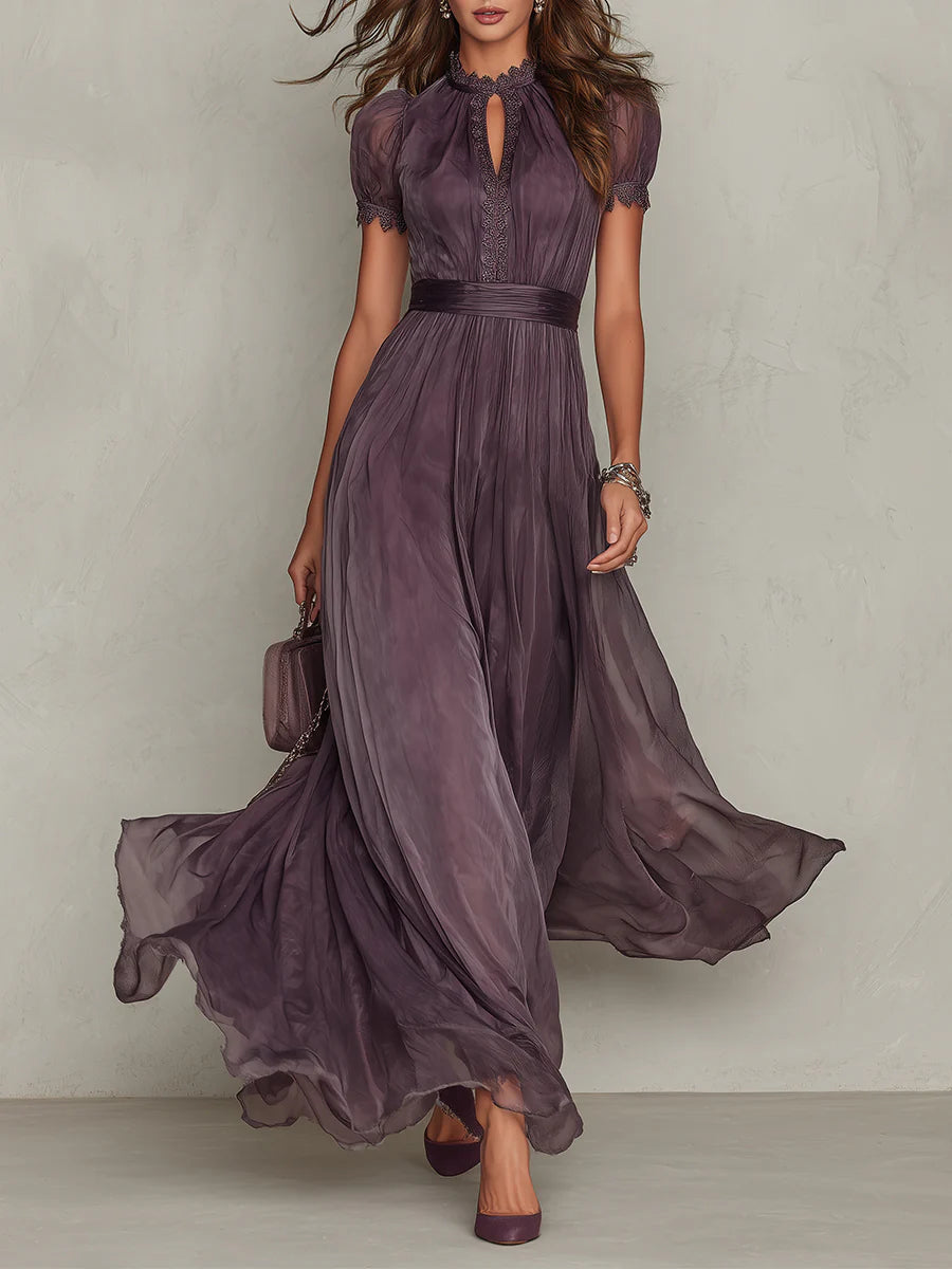 Jocelyn Pleated Maxi Dress