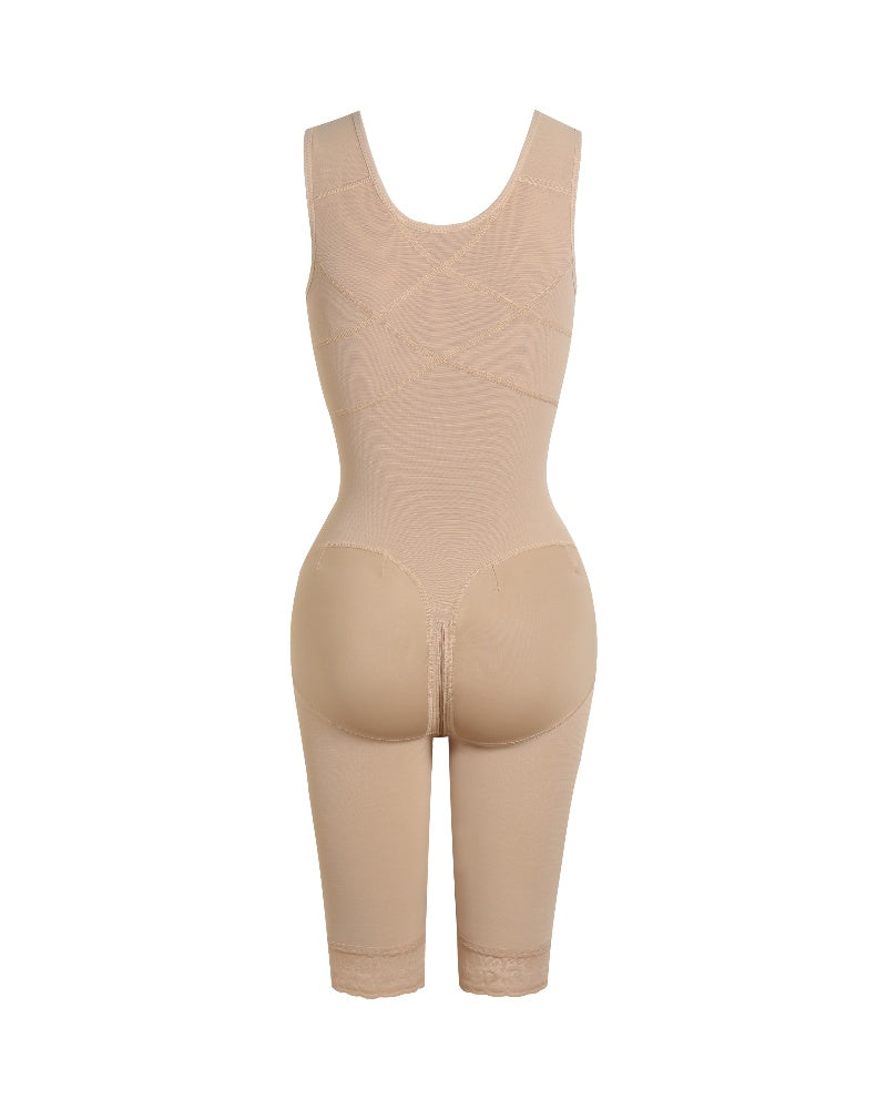 Linnea Zip Front Contour Shapewear Bodysuit