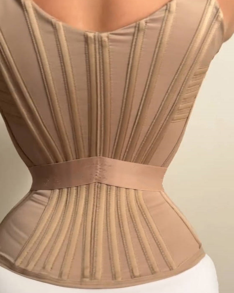 Amie Lace Contour Corset Vest