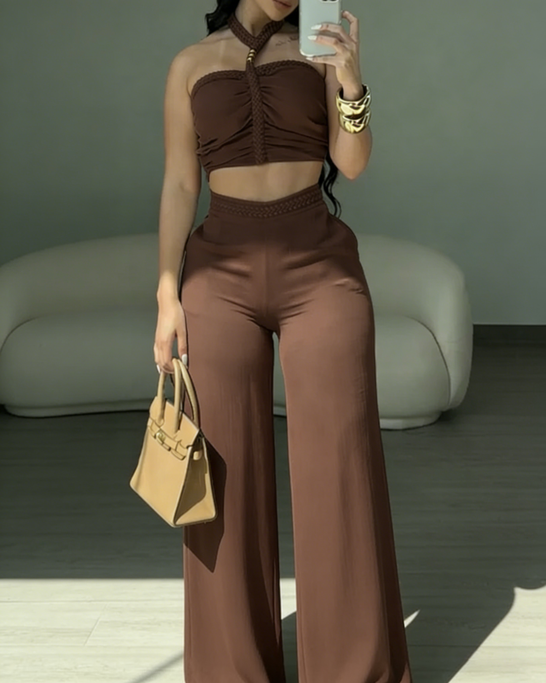 Gloria Two-Piece Wide Leg Set